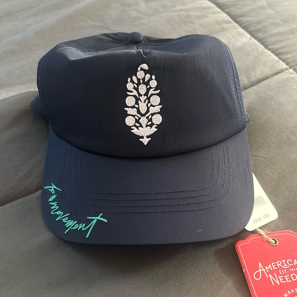 Free people snap back hat